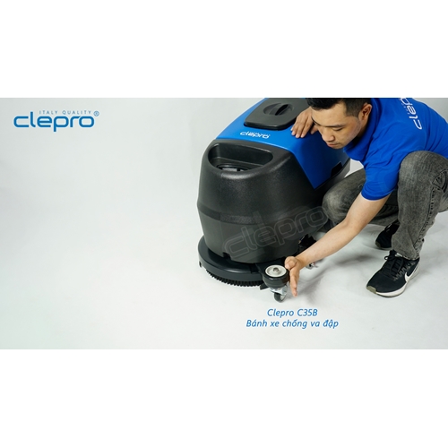 Máy chà sàn liên hợp CLEPRO C35B (Dùng ắc quy) 5