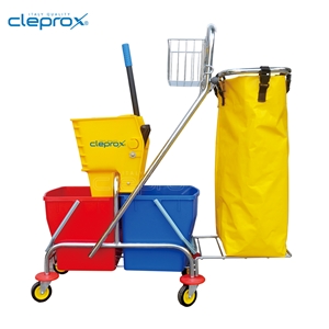 Xe vắt nước 2 ngăn CleproX + túi đựng rác CX-58B