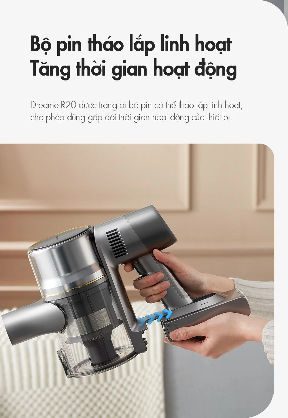 may hut bui khong day thong minh dreame r20 7207 5