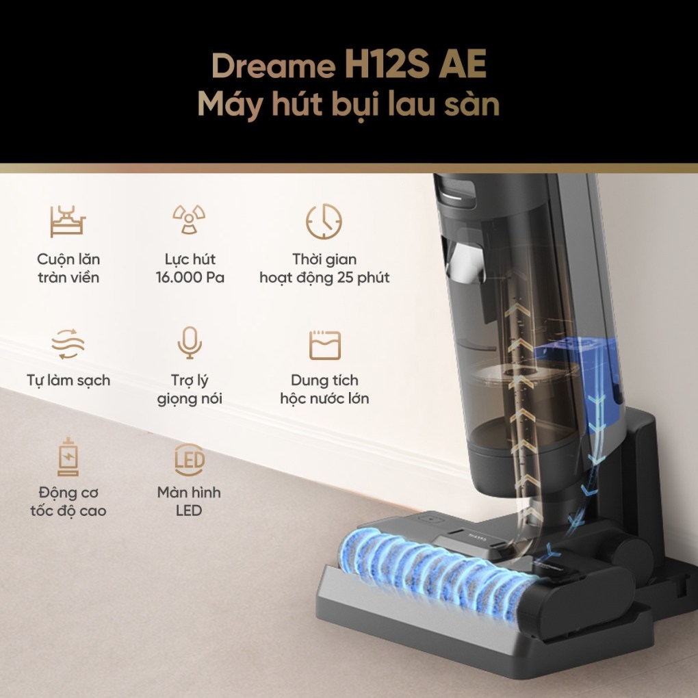 Máy Lau Sàn Dreame H12S Ae - Akia Smart Home